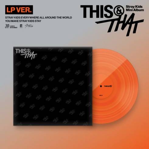 [PRE-ORDER] STRAY KIDS
10TH MINI ALBUM 'THIS & THAT' LP VERSION